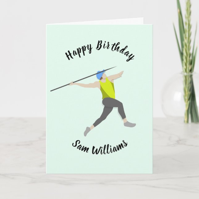 Carte Javelin (Devant)