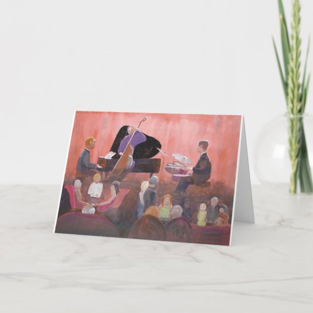 Carte Jazz Club (Devant)