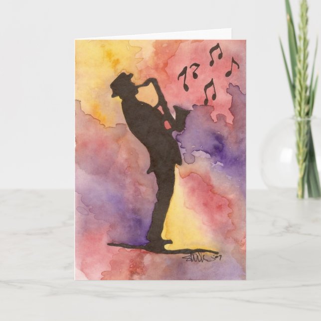 Carte Jazz Man (Devant)