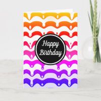 Jazzy Tropical psychedelic Driving Stripes