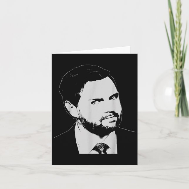 Carte Jd Vance 2028 Glance Inauguration 2025 Vp (Devant)