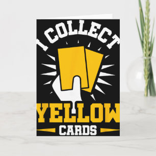 Carte Je collectionne les cartons jaunes