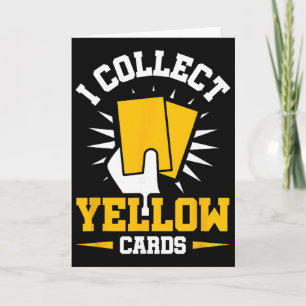 Carte Je collectionne les cartons jaunes