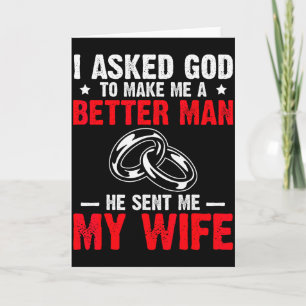 Carte Je demande à Dieu de faire de moi un meilleur homm