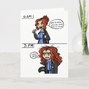 Carte Je déteste les gens