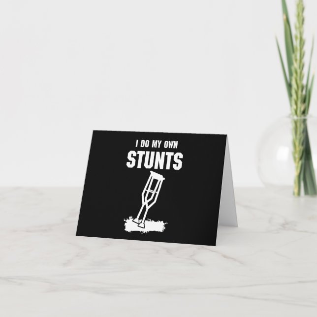 Carte Je Fais Mes Propres Têtes - Obtenez Bien Gig Bless (Devant)