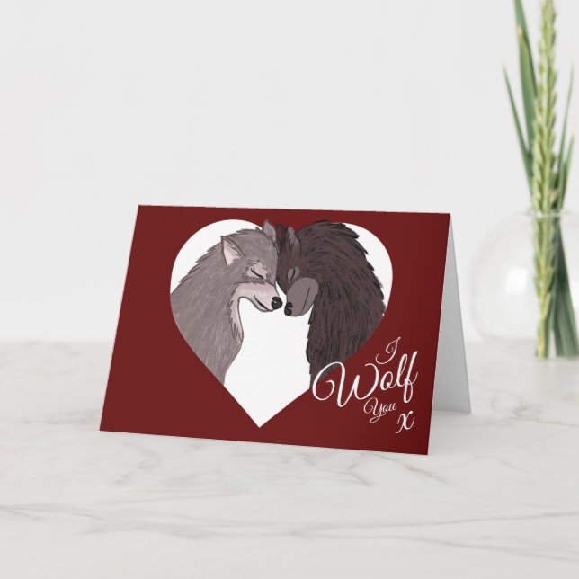 Carte Je loupé Vous Je t'aime "Joyeuse Saint Valentin" M (Devant)