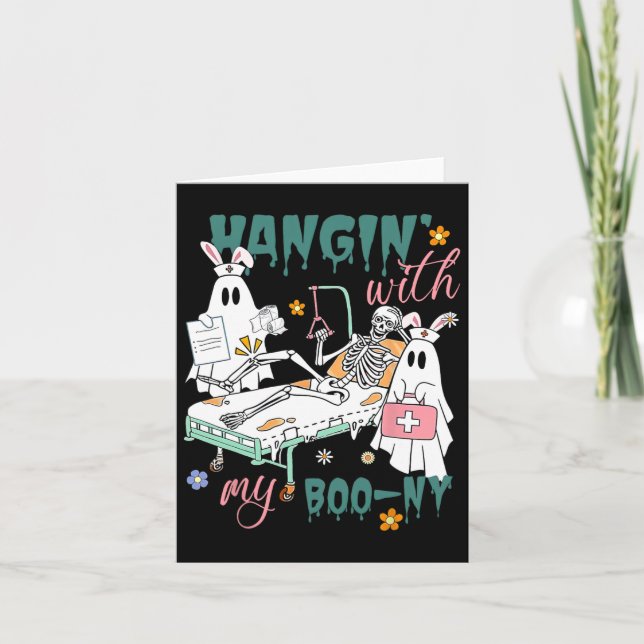 Carte Je Me Passe Avec Mon Gros Gros Gros Fantôme Ortho  (Devant)