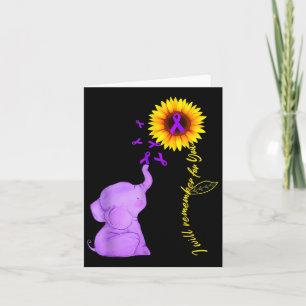 Carte Je Me Souviendrai De Vous Sunflower Alzheimerheime