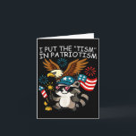 Carte Je mets le tisme dans l'aigle athlétique patriotiq<br><div class="desc">Je mets le tisme dans l'aigle athlétique patriotique _3</div>