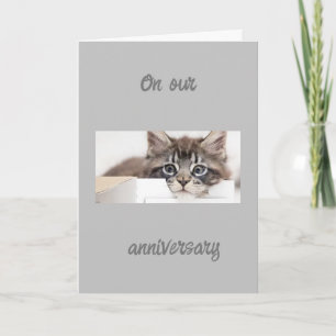 CARTE JE N'AI D'YEUX QUE POUR "VOUS" TOUJOURS ANNIVERSAI