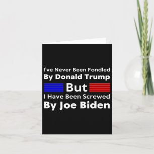 Carte Je N'Ai Jamais Été Fondé Par Donald Trump, Mais Je