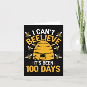 Carte Je n'arrive pas à croire que ce soit 100 Jours 100