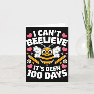 Carte Je n'arrive pas à croire que c'est déjà 100 jours 