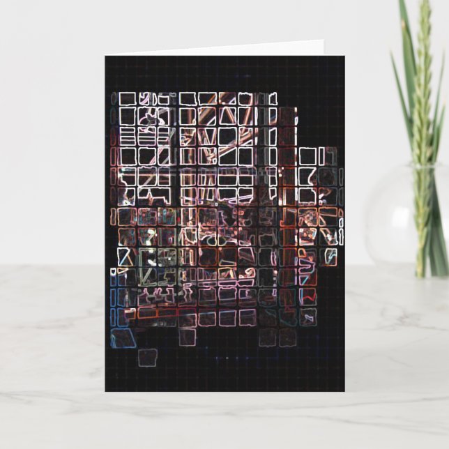 Carte Je ne comprends pas Duchamp ! (Devant)