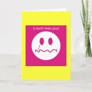 Carte Je ne fais pas Mlle You