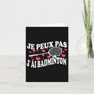Carte Je ne peux pas avoir un mauvais Humour de joueur d