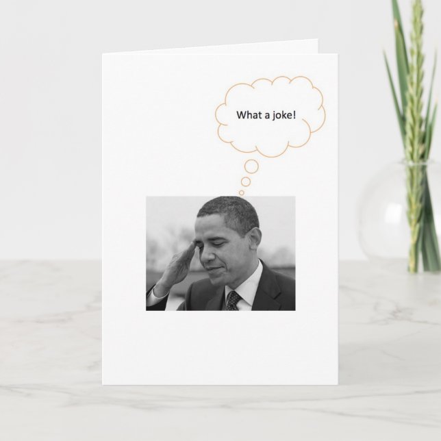 Carte Je ne peux pas croire que je suis le commandant en (Devant)