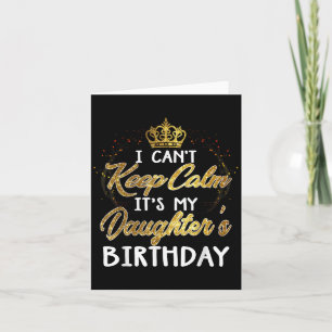 Carte Je ne peux pas rester calme, c'est le cadeau d'ann