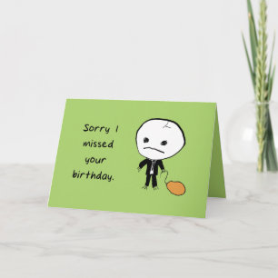 Carte Je Pensais Que Vous Êtes Morts