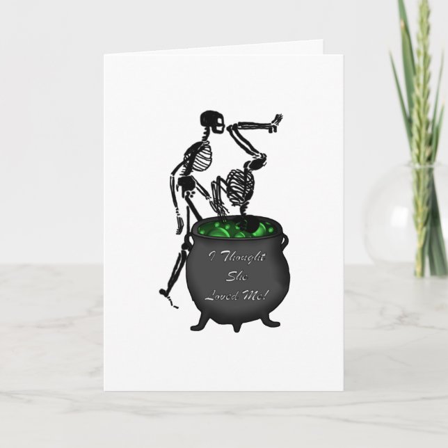 Carte Je pensais qu'elle m'aimait (Devant)