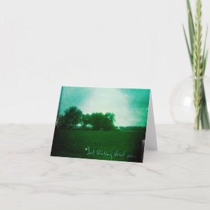 Carte Je pense juste à toi...