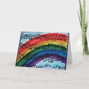 Carte Je Peux Chanter Un Arc En Ciel