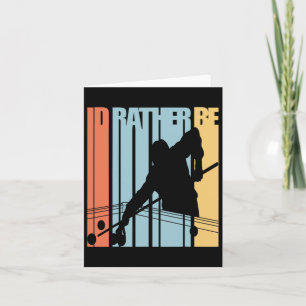 Carte Je Plais Plutôt Jouer Billiards Chemise 8 Ball Poo