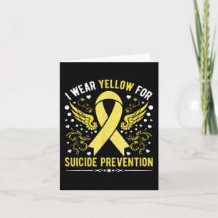 Carte Je Porte Du Jaune Pour Le Sujet De Sensibilisation