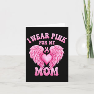 Carte Je Porte Du Rose Pour Ma Maman Équipe De Soutien A