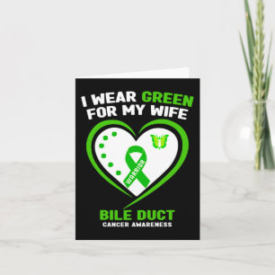 Carte Je Porte Vert Pour La Sensibilisation Au Cancer De