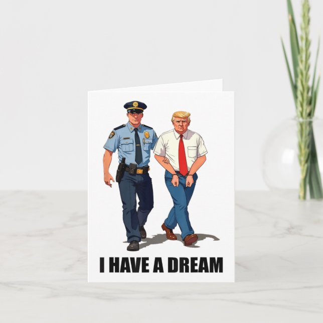 Carte Je Rêve, Anti Trump (Devant)