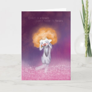 Carte Je sais que vous êtes triste