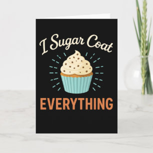 Carte Je sucre tout Pâtissier de Noël Pâtissier