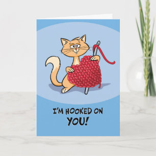 Carte Je suis accro à toi, Valentine