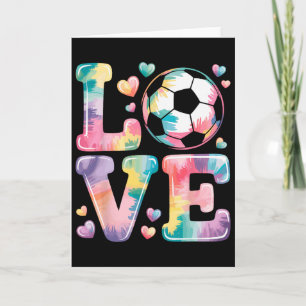 Carte Je suis amoureux du gardien de but de football fil
