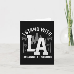 Carte Je Suis Avec La Californie Los Angeles