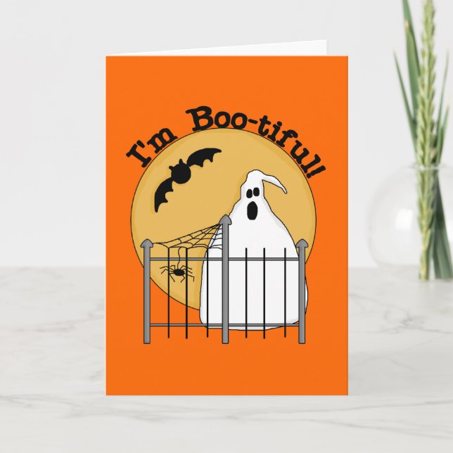 Carte Je suis Boo-tiful Halloween T-shirts et cadeaux (Devant)
