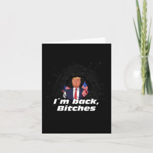 Carte Je suis Ck Trump 2024 Patriotic Take America Ck El