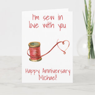 Carte Je suis Couché en amour avec toi Anniversaire de T