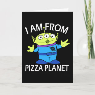 Carte Je suis de Pizza Planet