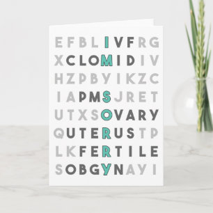 Carte Je suis désolé (turquoise)