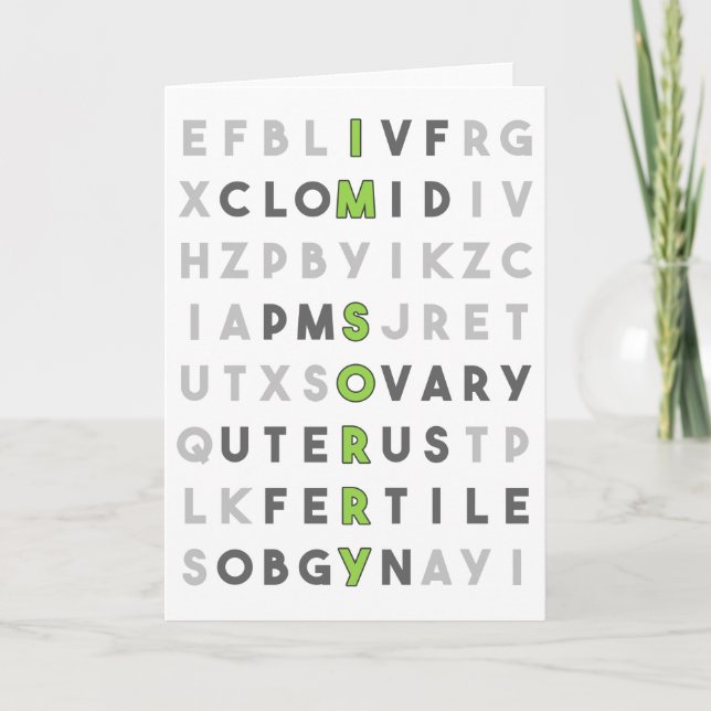 Carte Je suis désolé (vert) (Devant)