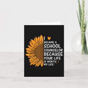 Carte Je Suis Devenue Conseillère D'Orientation Scolaire