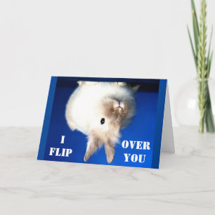 CARTE *JE SUIS FOU DE TOI* SUR LE SHOW DE JOYEUX ANNIVER