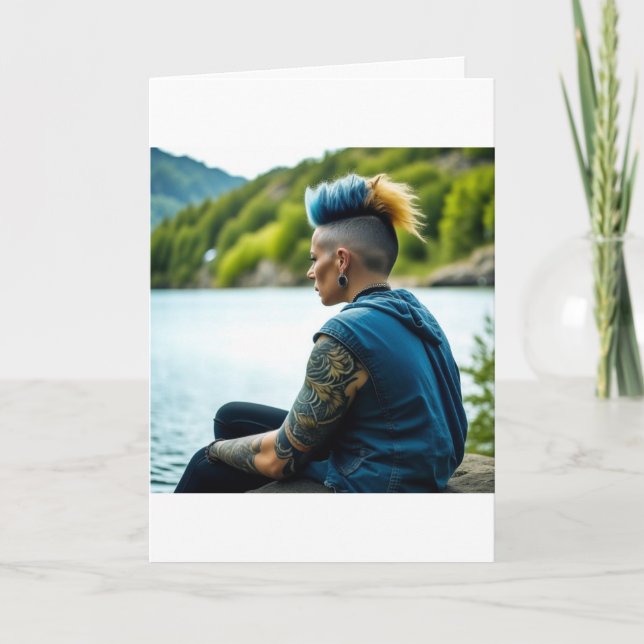 Carte Je suis ici si vous avez besoin de moi (Devant)