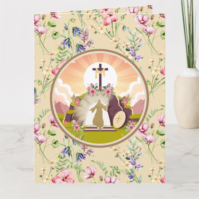 Carte Je suis la résurrection et la vie (Devant)