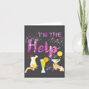 Carte Je suis l'aide si perdu ou ivre, veuillez me retou