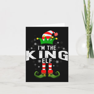 Carte Je suis le costume de Pyjama de Noël de la famille