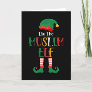 Carte Je suis le lutin musulman qui correspond à Noël